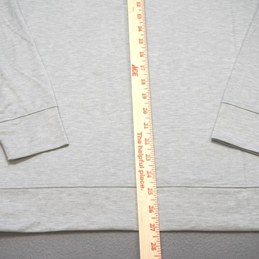 COLLARS & CO Dri Release Performance 1/4 Zip Pullover Mens Medium Gray NWT - Picture 8 of 9